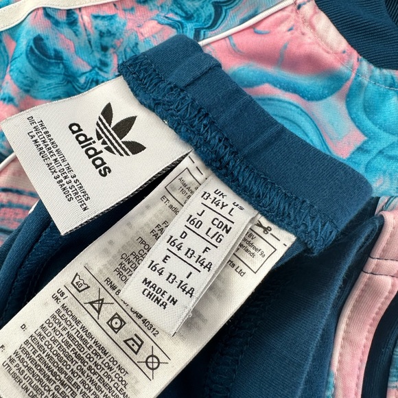 Girls Adidas Jacket and Legging Set. Big Girls SZ LARGE - Picture 3 of 4